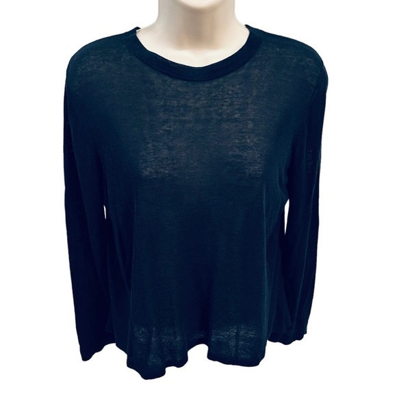 DEMYLEE New York Knitwear Sweater Navy Pullover Women’s Size X-Small - Picture 1 of 7